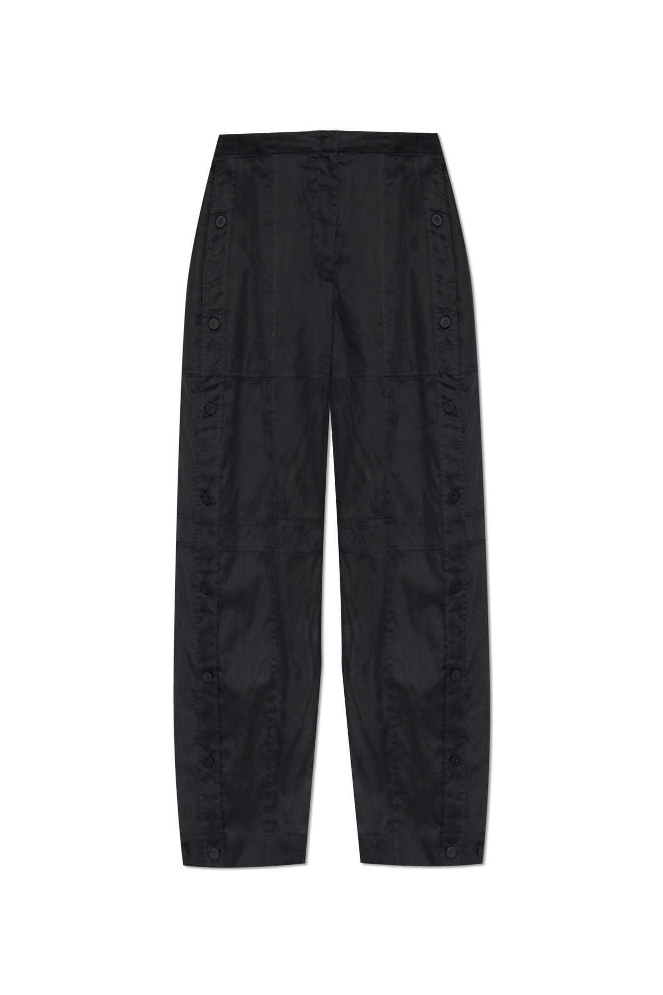 パンツ Jil Sander SS24 PANTALONE (J01KA0145J40160 001) JIL SANDER Trousers with fastenings | Women's Clothing | Vitkac